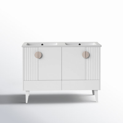 Saimah 47.25'' Double Bathroom Vanity