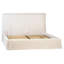 Whitney Linen Upholstered Slipcover Style Platform Panel Bed, Queen-81297056