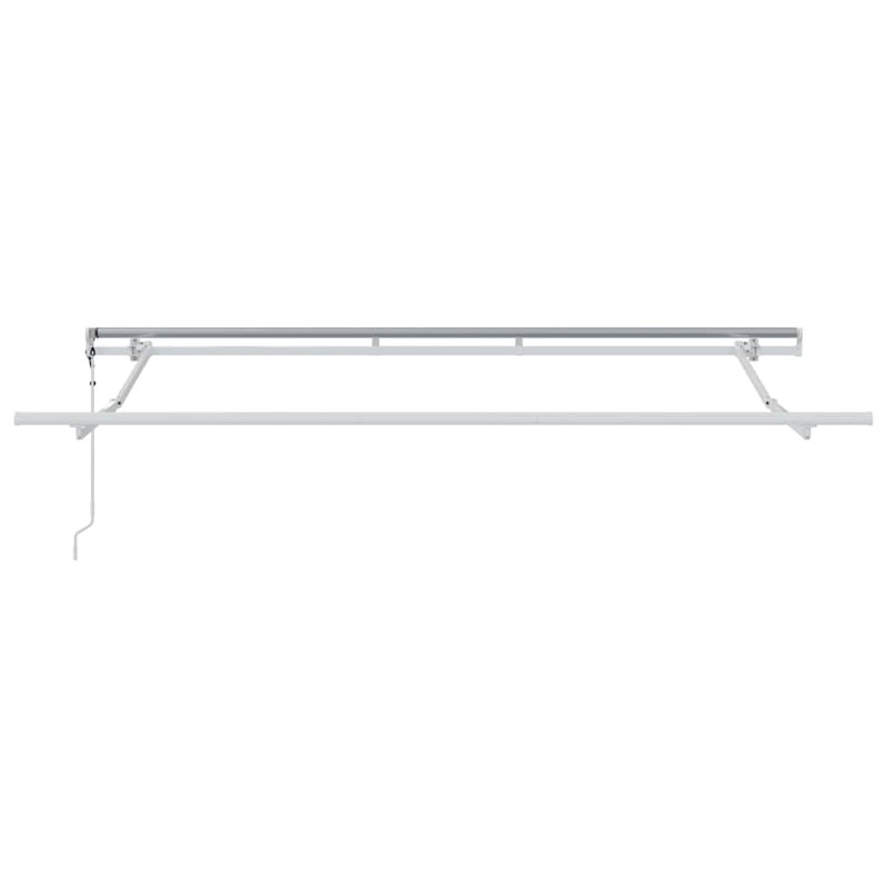 Awning Frame Metal, 350cm W x 200cm D, White
