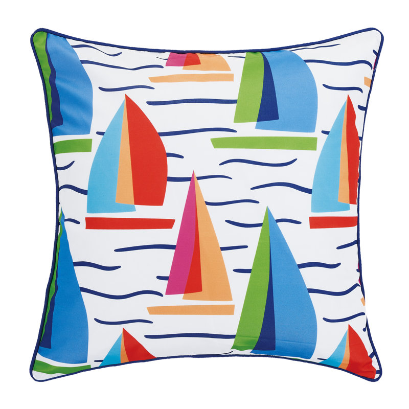 Oreiller imprimé pleine voile