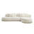VSF1112 Sofa Beige Chaise Right