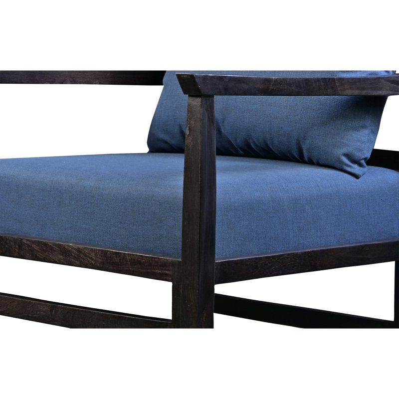 Chaise d'appoint Malibu, Bleu