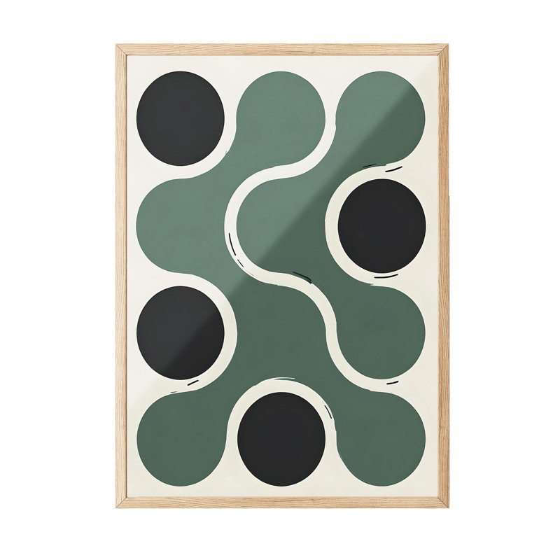 Peinture décorative encadrée