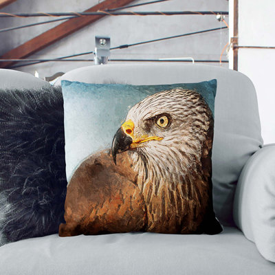 Bird Square Throw Cushion