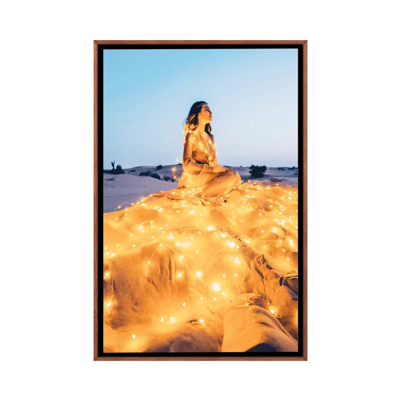 Reproduction de photo « Desert Star » par Hobopeeba, Pas de tapis, H 26 po x l 18 po x 1,5 po