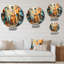 Horloge murale Cubism Art Multidimensional V - Paysages-306665405