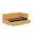Twin Size Upholstered Daybed With 2 Drawers,Wood Slat Support-1109319972