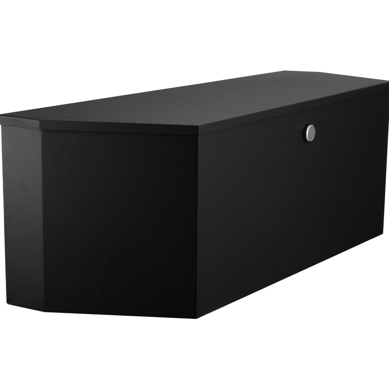 Boîte de rangement robuste pour languettes de remorque, acier au carbone 36 po x 12 po x 12 po pour véhicule utilitaire léger, remorque utilitaire en fer résistant aux intempéries, robuste, facile à récupérer