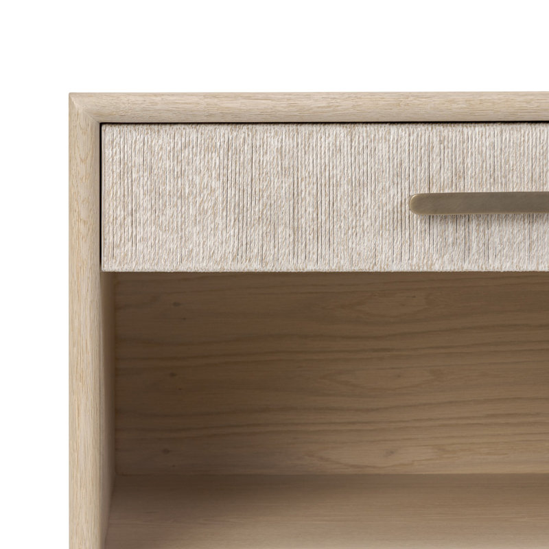 Rosenell Open Nightstand, White