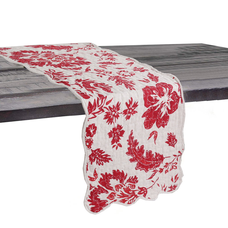 Chemin de table en coton lin Winchcombe