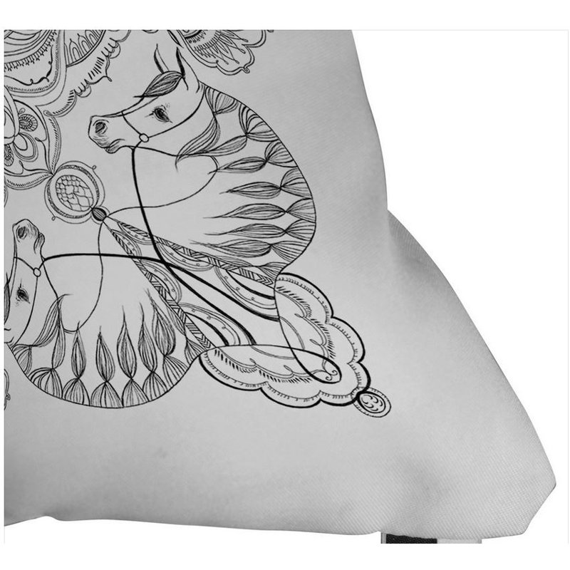 Coussin extérieur, 16 po x 16 po