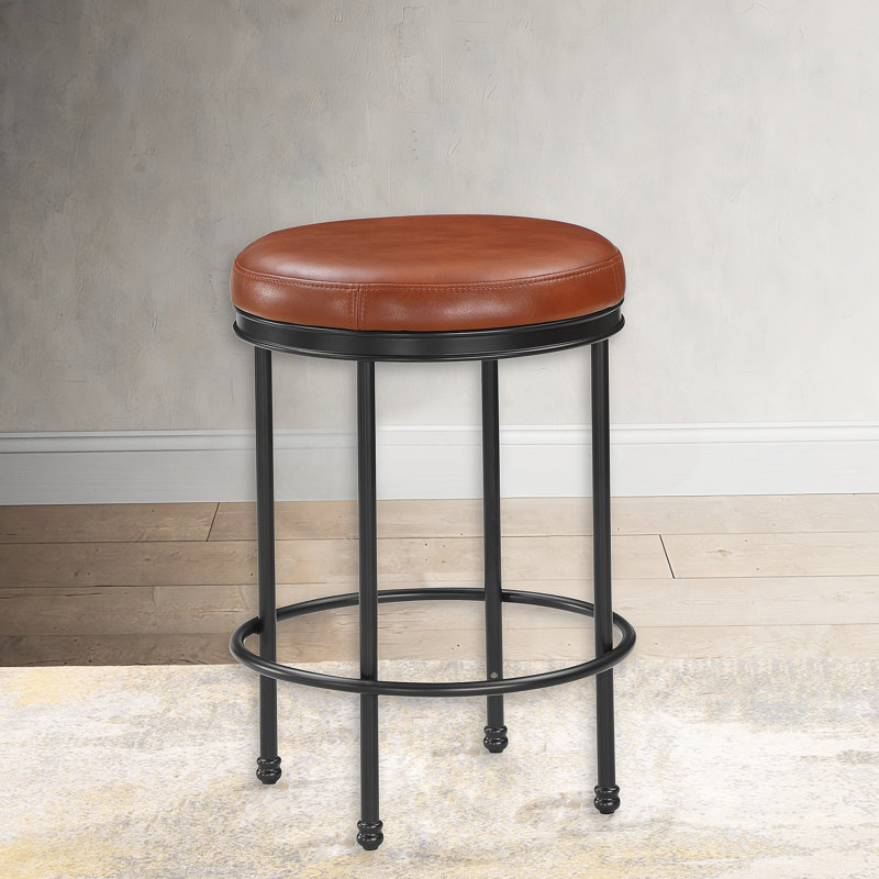 Tabouret de comptoir Michael Caramel