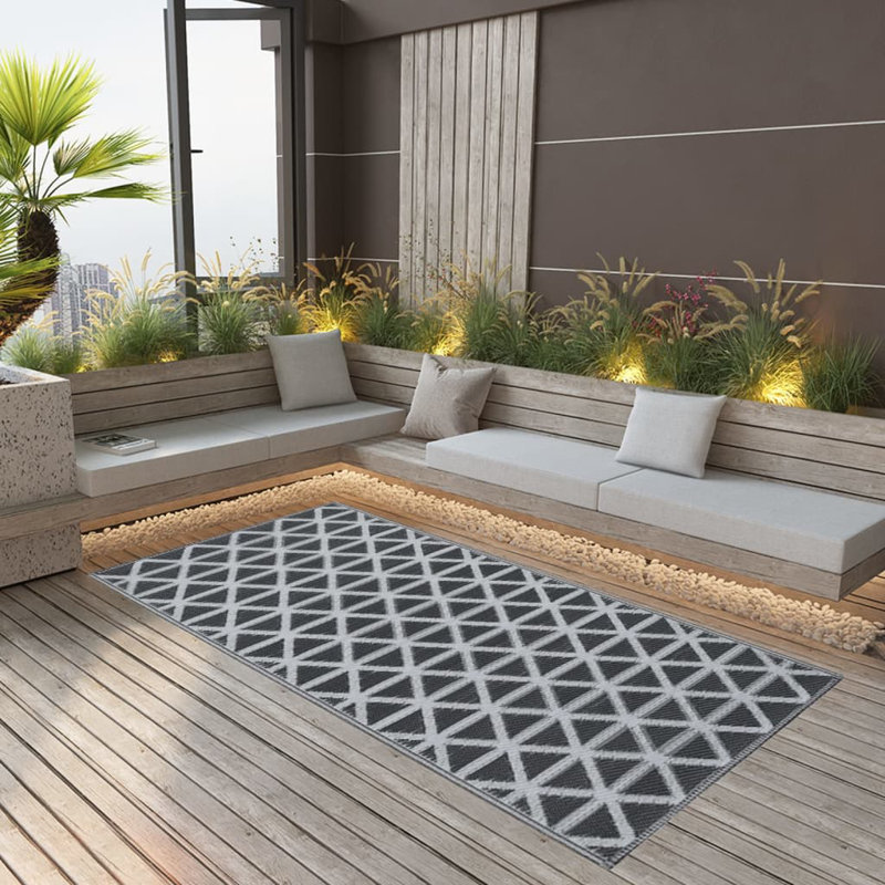 Dorland Geometric Hand Woven Area Rug, Rectangle 120 x 180cm