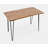 Gordonsville 4 - Person Solid Wood Top Four Leg Dining Set-89227853-89227852