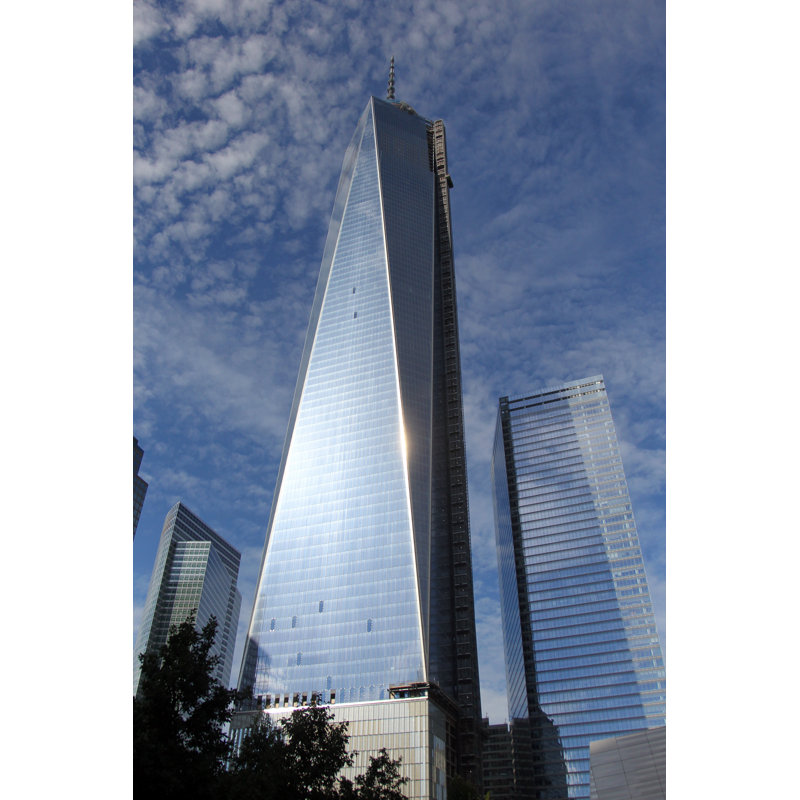 One World Trade Center by Tarabird - Wrapped Canvas Print, 46cm H x 30cm W
