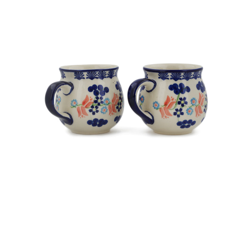 Tasse à café brillante Beauty Polish, 12 oz., Baies tulipe, 2