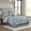 Ensemble d'édredon en jacquard de luxe 8 pièces Odette-29657804-74132994