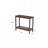 Patio Console  Table with Rectangular Top,Open Shelf