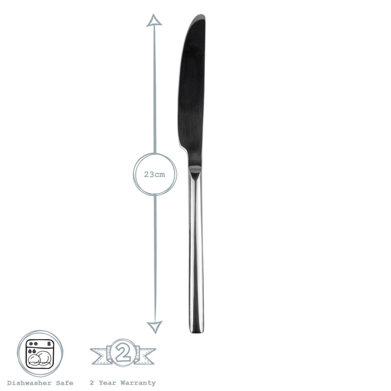 Argon Tableware - Tondo 18/0 Stainless Steel Cutlery - Silver