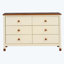 Ensemble de chambre à coucher 3 pièces avec table de chevet et commode Halaya-86884490-86884493