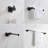 Cubic 5 - Piece Bathroom Hardware Set-58850954
