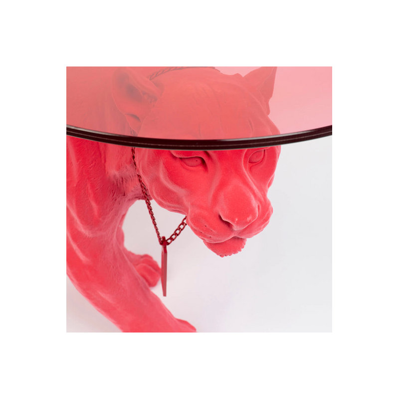 Figurine Coffee Table, Pink