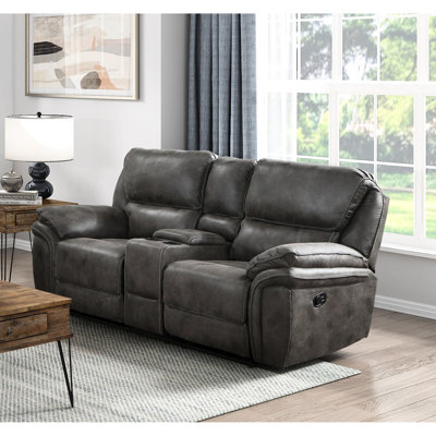 Revêtement en microfibre gris 3 pièces Modern