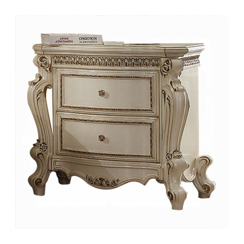 Table de chevet Picard, Blanc