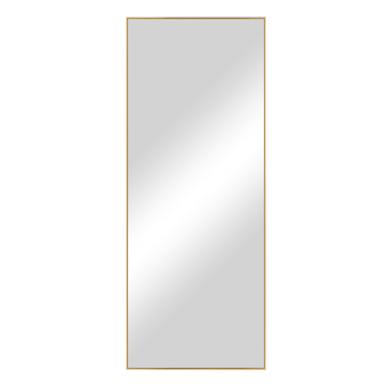 Miroir pleine grandeur Adhvika, Or, 70,2 po x 23,4 po