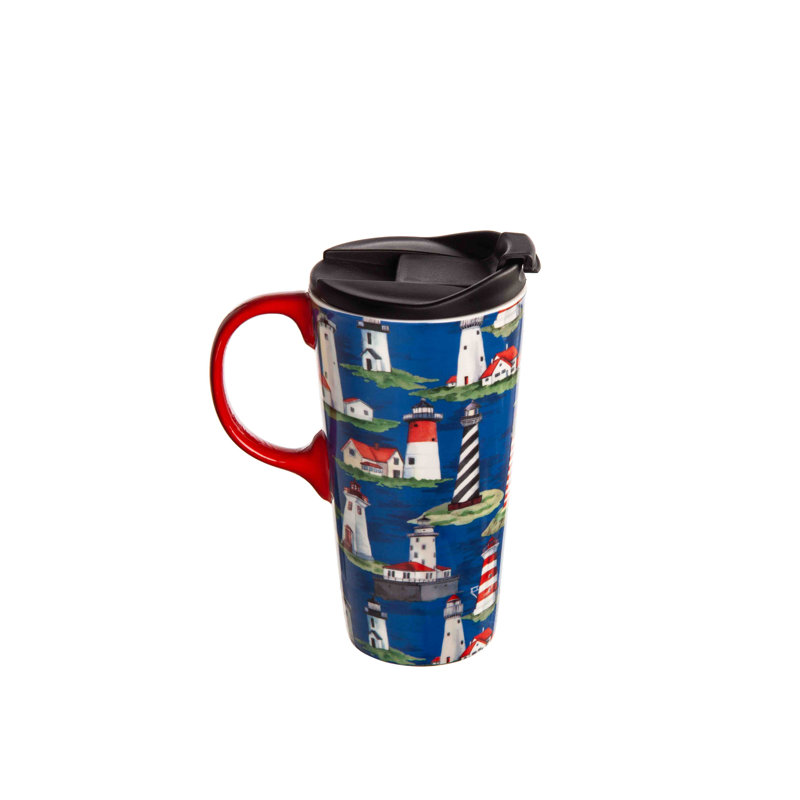 Grande tasse à café en céramique