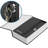 DICTIONARY BOOK LOCK BOX WITH KEY BLACK