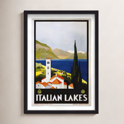 Italy Vintage Poster Print