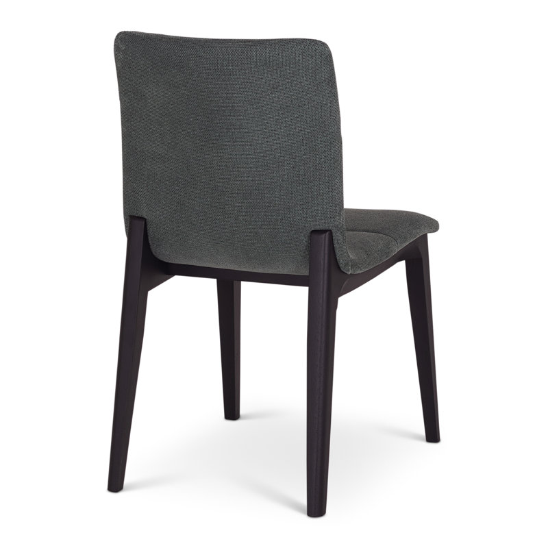 Modern Brazilian - Godan Side Chair, Ebano/Jackpot Teal