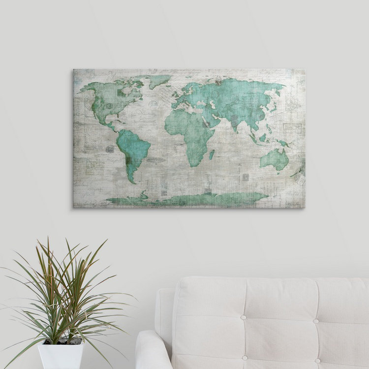 «Matsumoto World» par Edward Selkirk, impression, H 30 po x l 48 po x P 1,5 po, Toile