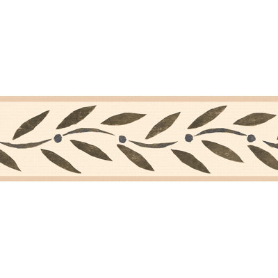 Peel & Stick Floral Border