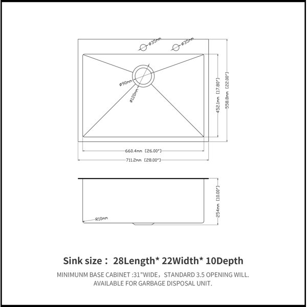 Product Dimensions