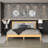 Aldiana Wood Platform Bed-1768995270-1768995268