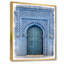 Porte d'entrée en bois traditionnelle marocaine traditionnelle - photographie sur toile-67232773-67232787