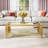 Glass Top Single Coffee Table-99468389