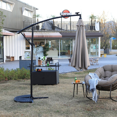Parasol solaire à DEL pour patio