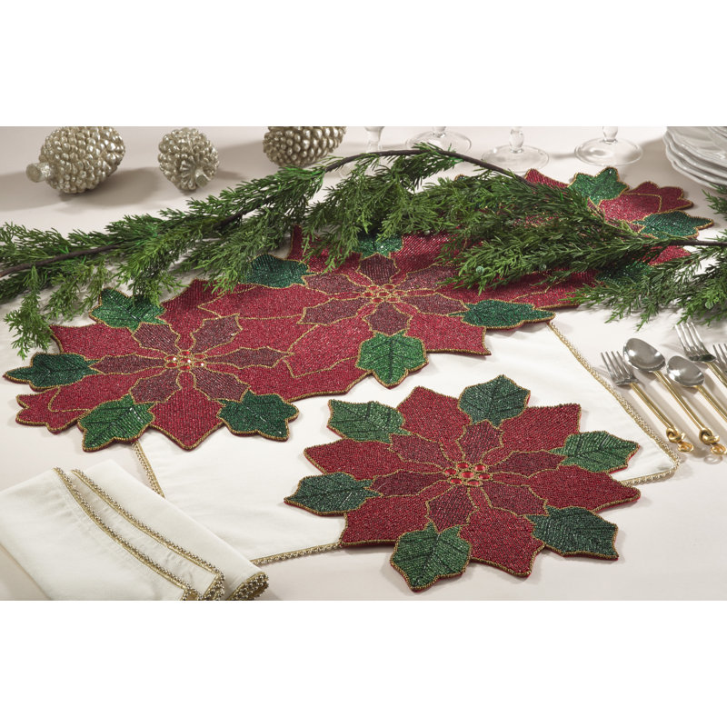 Ransome Polyester Floral Rectangle Placemat
