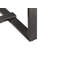 Llorente 120cm Glass Top Console Table