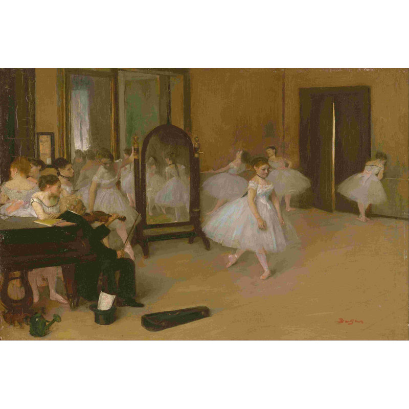The Dancing Class, H 8 po x l 12 po
