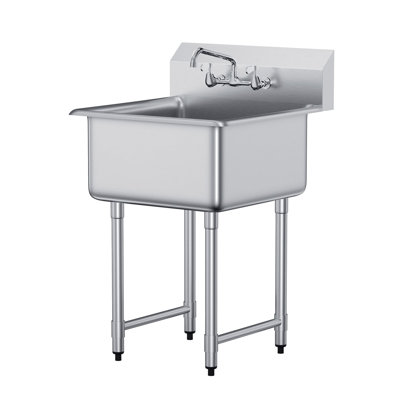 Stainless Steel Prep & Utility Sink