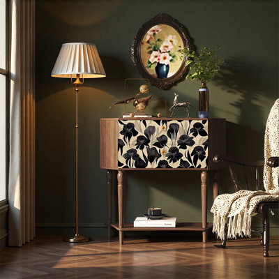 Armoire décorative en bois de frêne