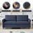 Linen Flared Arm Loveseat with Storage-47937124-41116177