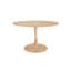 Torsion Round Solid Oak Dining Table-118156465-35994791