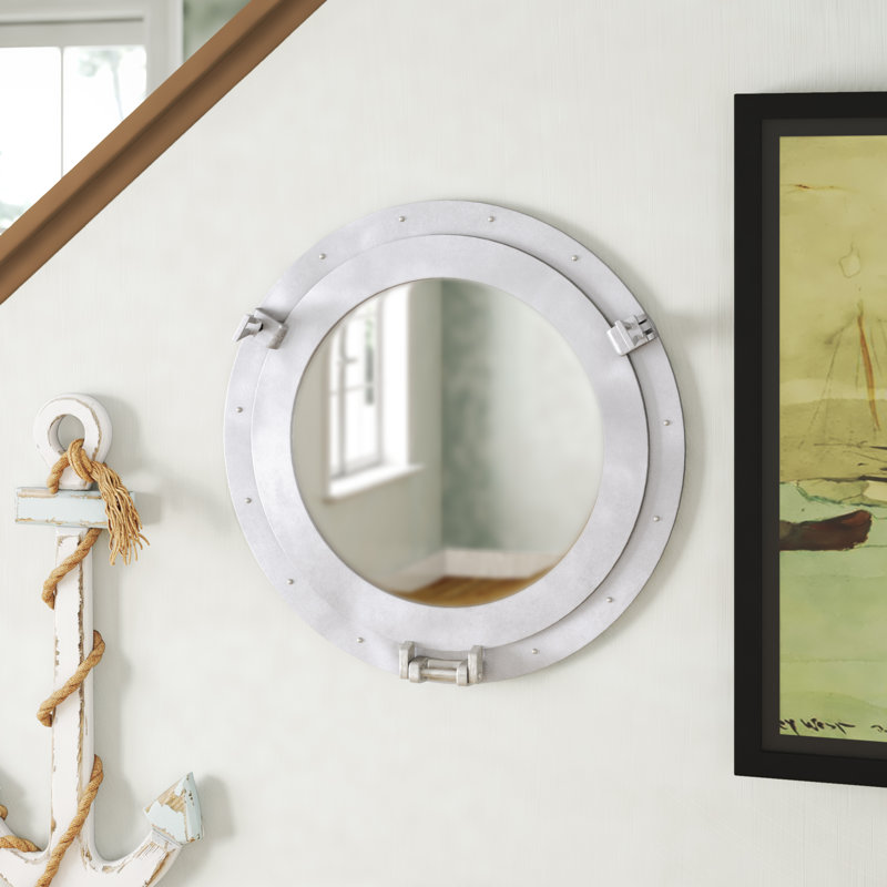 Miroir bronze, Nickel brossé, H 20 po x l 20 po