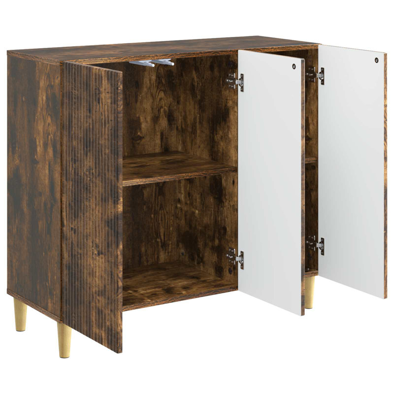 89cm Sideboard, Smoked Oak