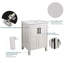 Freestanding Under Sink Cabinet With 2 Shelves, Bathroom Storage Cupboard, Basin Vanity Unit With 2 Doors-1068051895